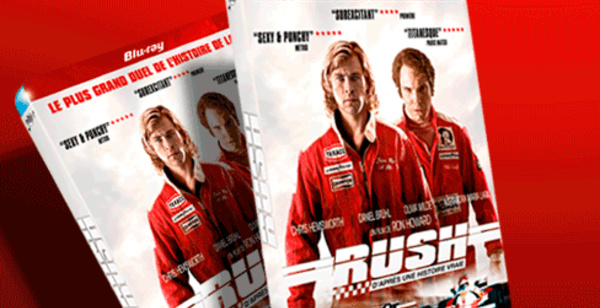 RUSH en DVD et Blu-ray : le plus grand duel de l'histoire de la Formule 1